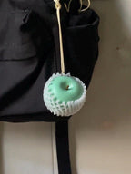 Handmade Realistic Apple Keychain, Handmade Fruit Bag Accessory,Gift For Her