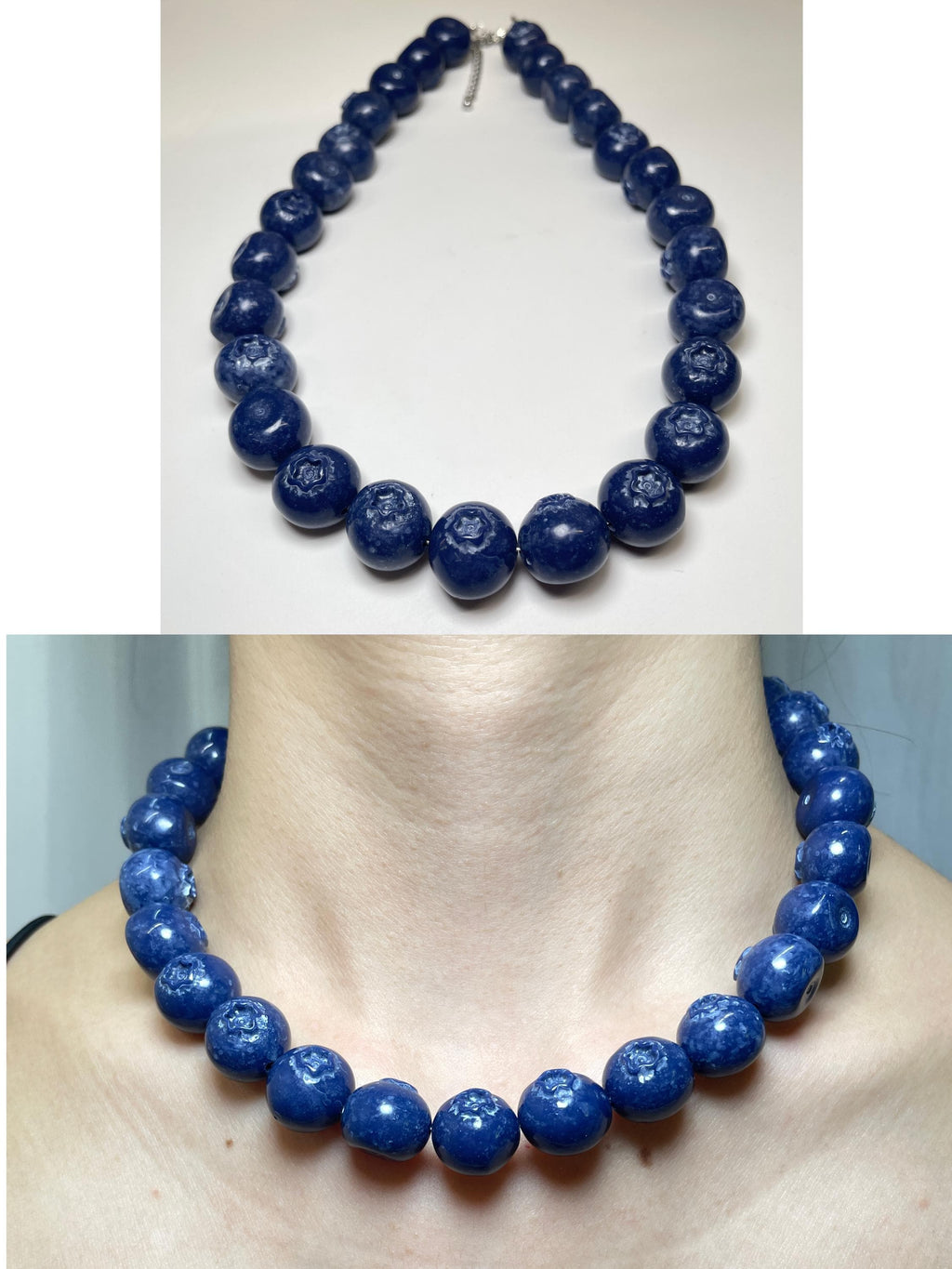 all Resin Fruit Necklace