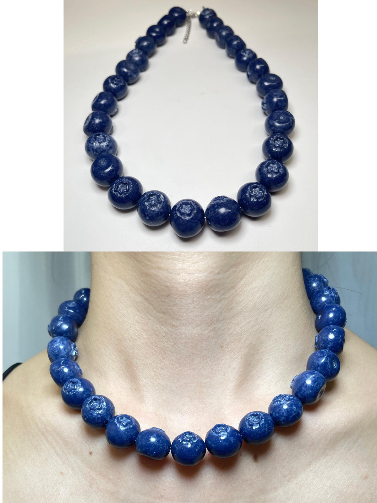 all Resin Fruit Necklace