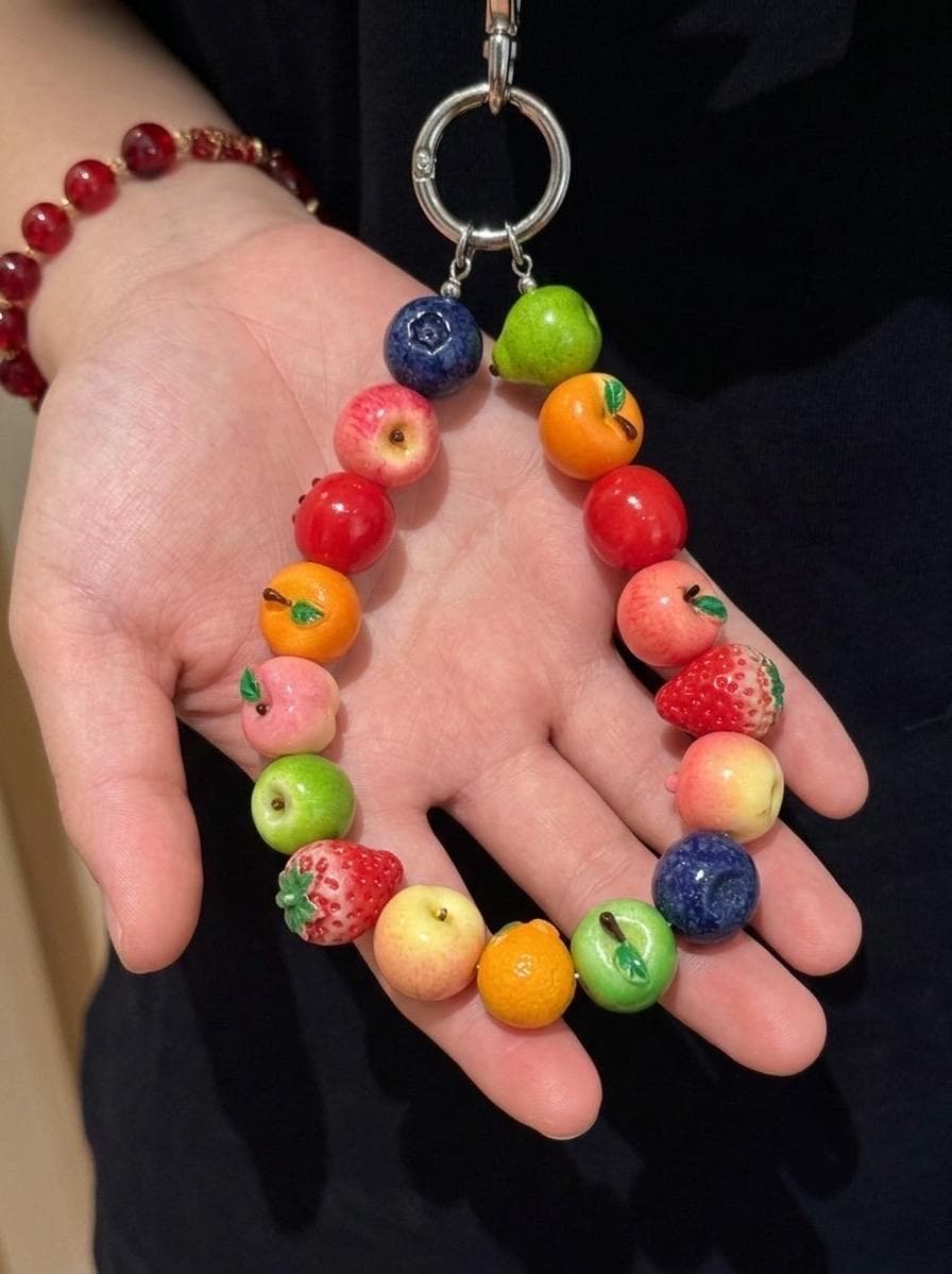 all Fruits Phone Wristlet Strap