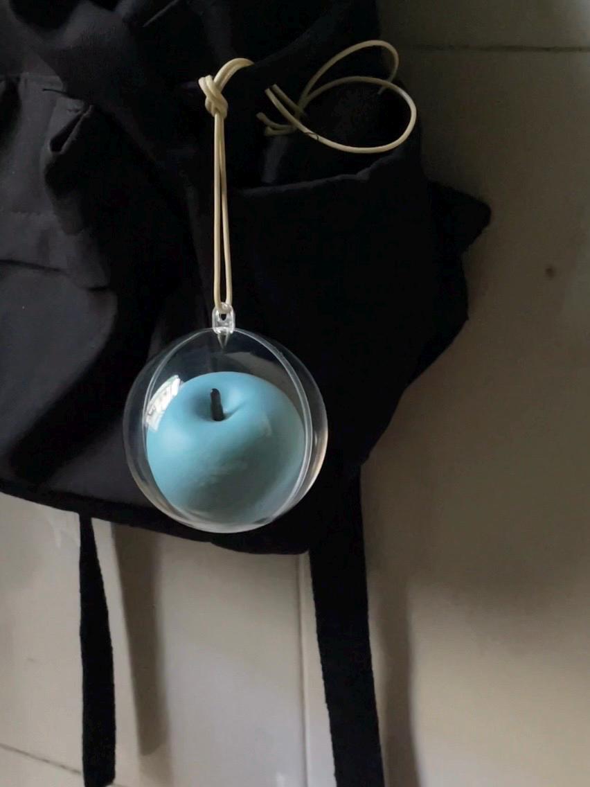 Handmade Realistic Apple Keychain, Handmade Fruit Bag Accessory,Gift For Her