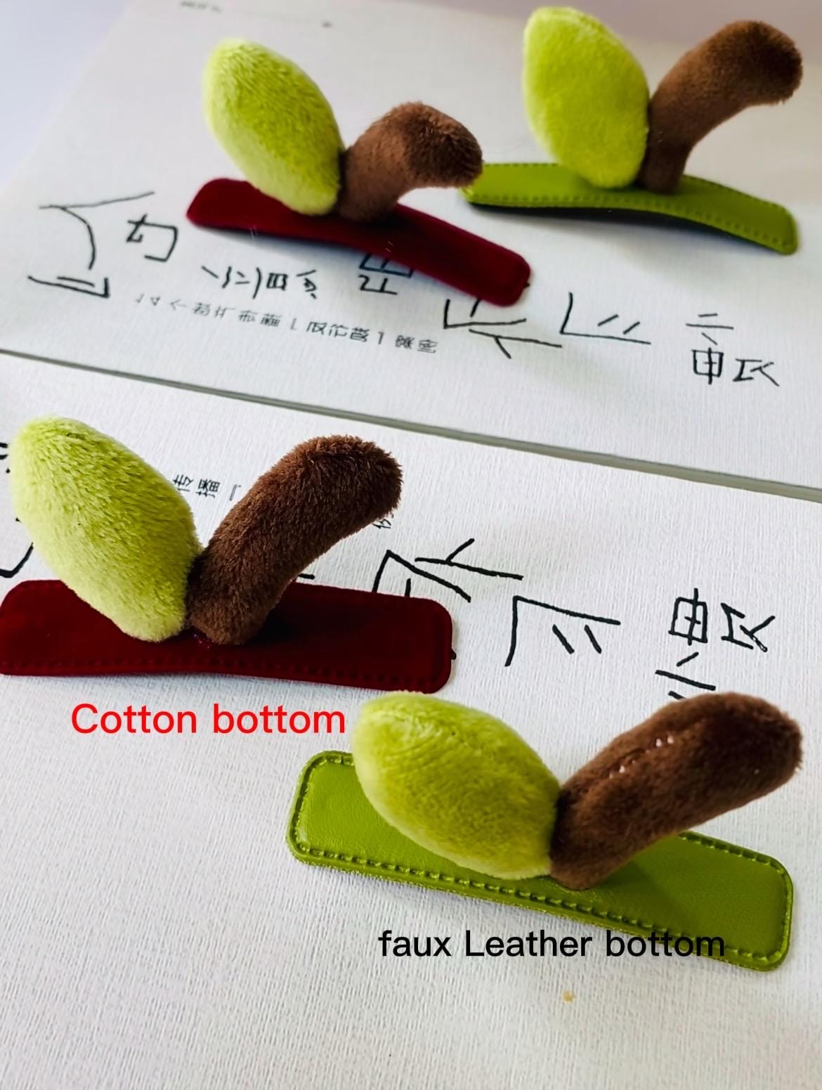 2Pcs Apple Hair Clips, y2k Fruit Snap Clip, Cottagecore Fairycore Accessory