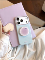 iPhone 18 Fruit Phone Case with Matching Grip, Y2K Kawaii Style
