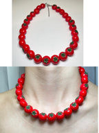 all Resin Fruit Necklace