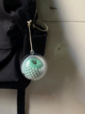Handmade Realistic Apple Keychain, Handmade Fruit Bag Accessory,Gift For Her
