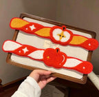 Apple Spa Headband, Fruit Face Wash Headband, Skincare Hair Wrap
