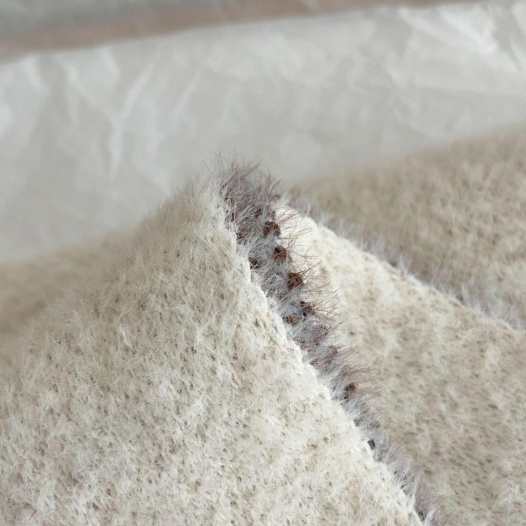 Apple Scarf with Apple Core & Stem Details, Y2K Fashion Accessory