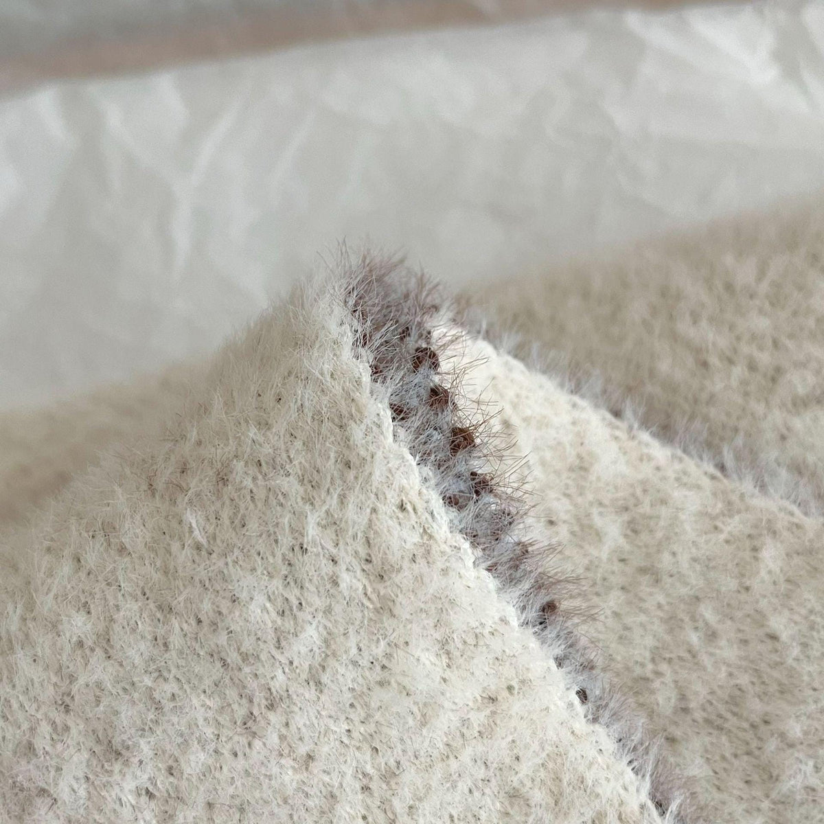 Apple Scarf with Apple Core & Stem Details, Y2K Fashion Accessory