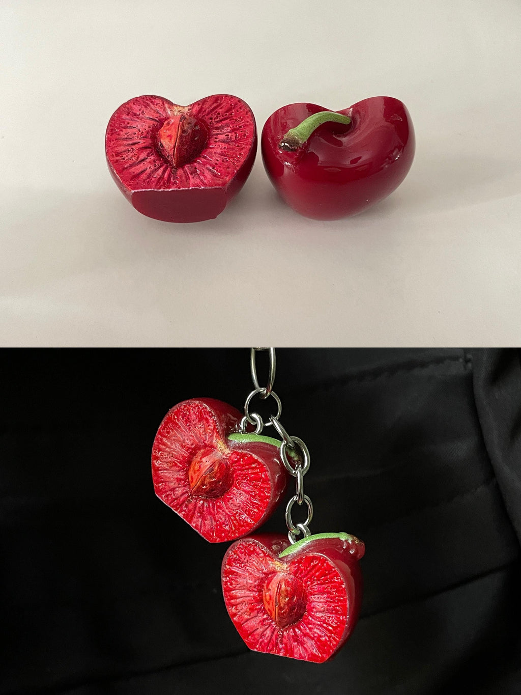 all Realistic Fruit Keychain