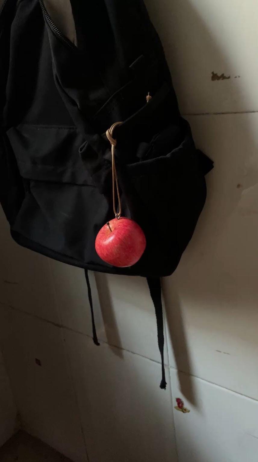 Handmade Realistic Apple Keychain, Fruit Bag Charm