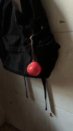 Handmade Realistic Apple Keychain, Fruit Bag Charm