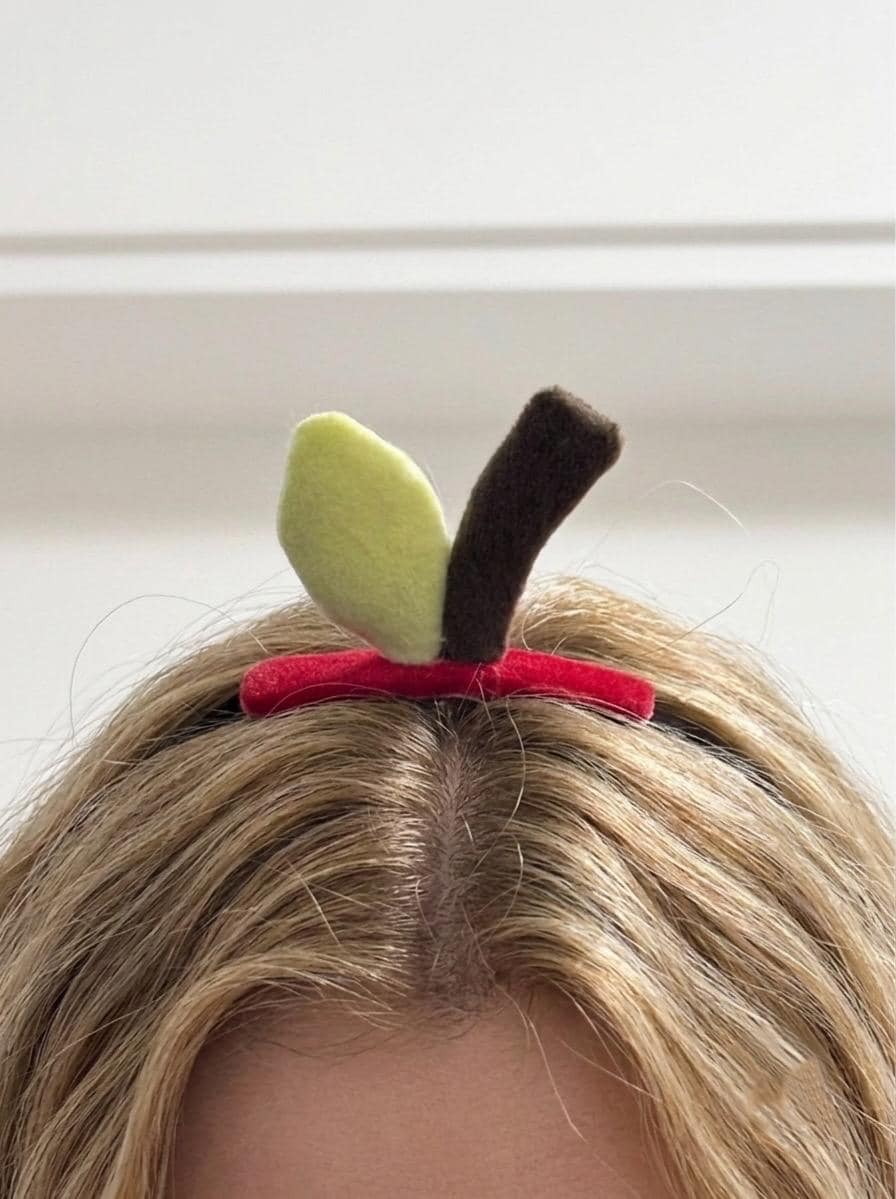 2Pcs Apple Hair Clips, y2k Fruit Snap Clip, Cottagecore Fairycore Accessory