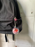 Handmade Realistic Tomato Keychain, Fruit Bag Charm,Gift For Her