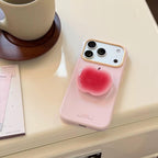 iPhone 18 Fruit Phone Case with Matching Grip, Y2K Kawaii Style