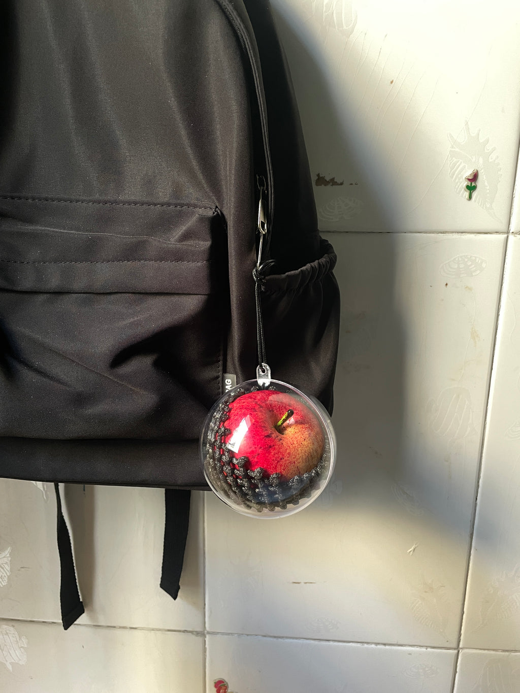 twilight apple bagcharm