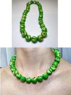 all Resin Fruit Necklace