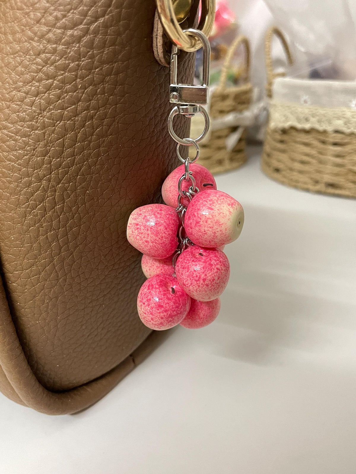 all Realistic fruit keychain