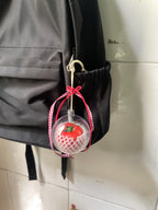 Handmade Realistic Tomato Keychain, Fruit Bag Charm,Gift For Her