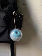 Handmade Realistic Apple Keychain, Handmade Fruit Bag Accessory,Gift For Her