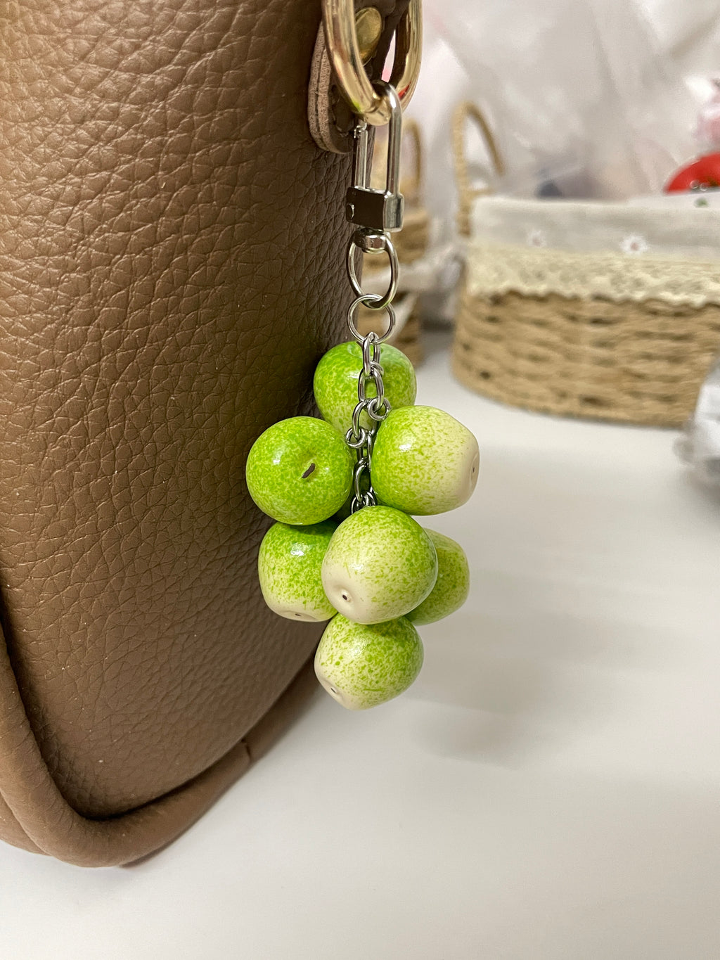 all Realistic fruit keychain