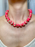 all Resin Fruit Necklace